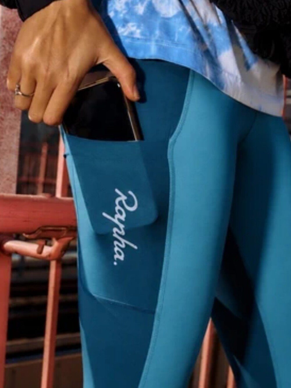 Rapha Commuter Leggings Women's Size Small Green Color cycling - Picture 14 of 14